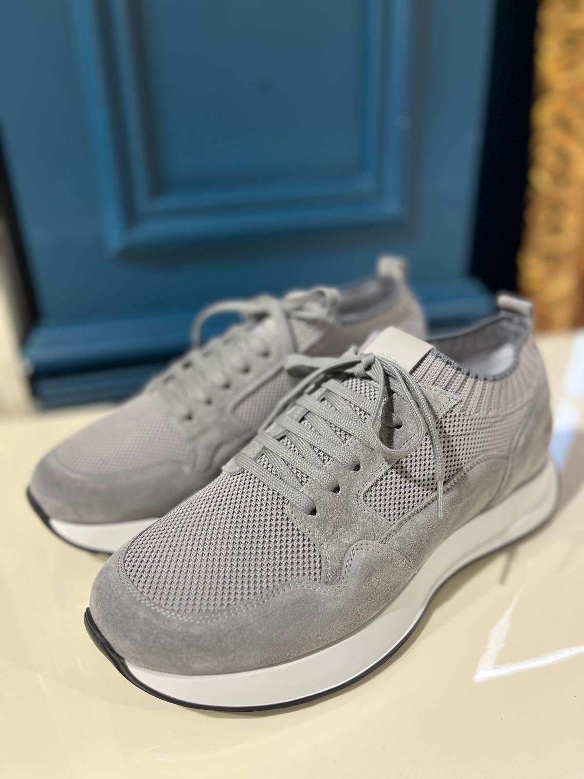Light Grey Socks Sneakers