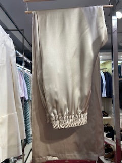 Beige Palazzo Pants