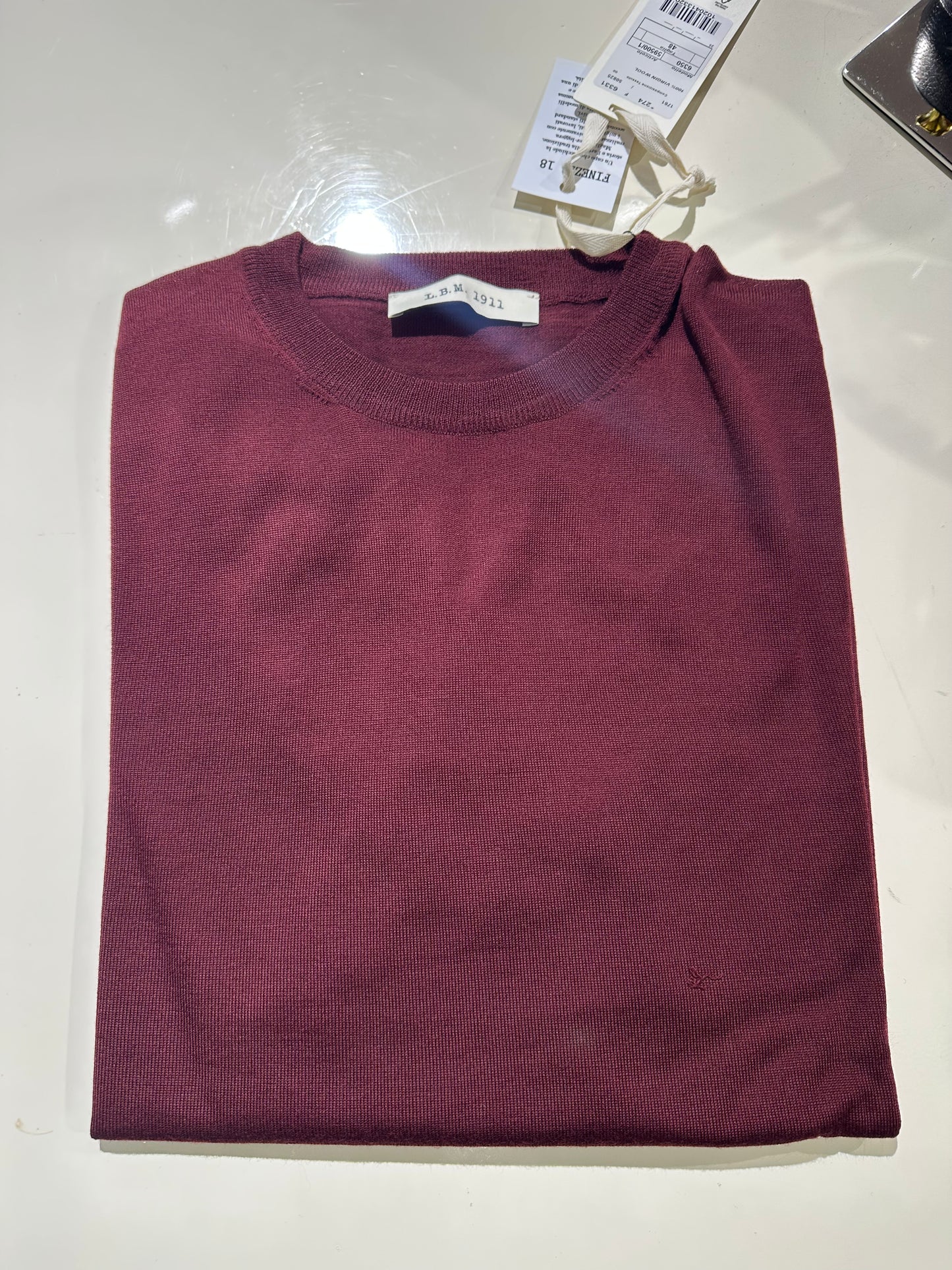Bordeaux Crewneck Sweaters