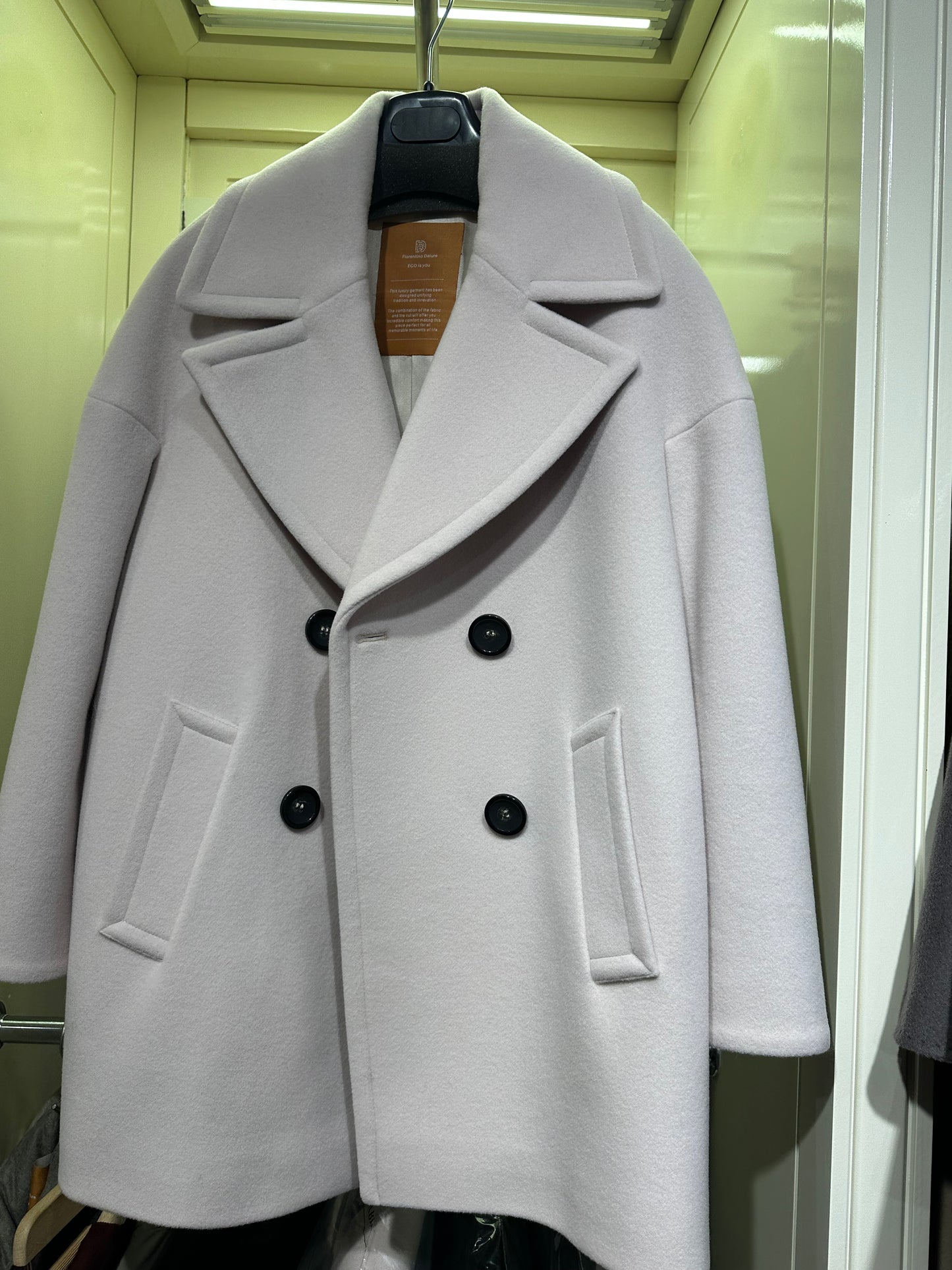 Light Pink Short Coat