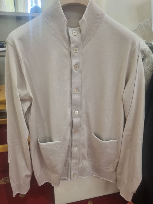 Beige Cottone Cardigans
