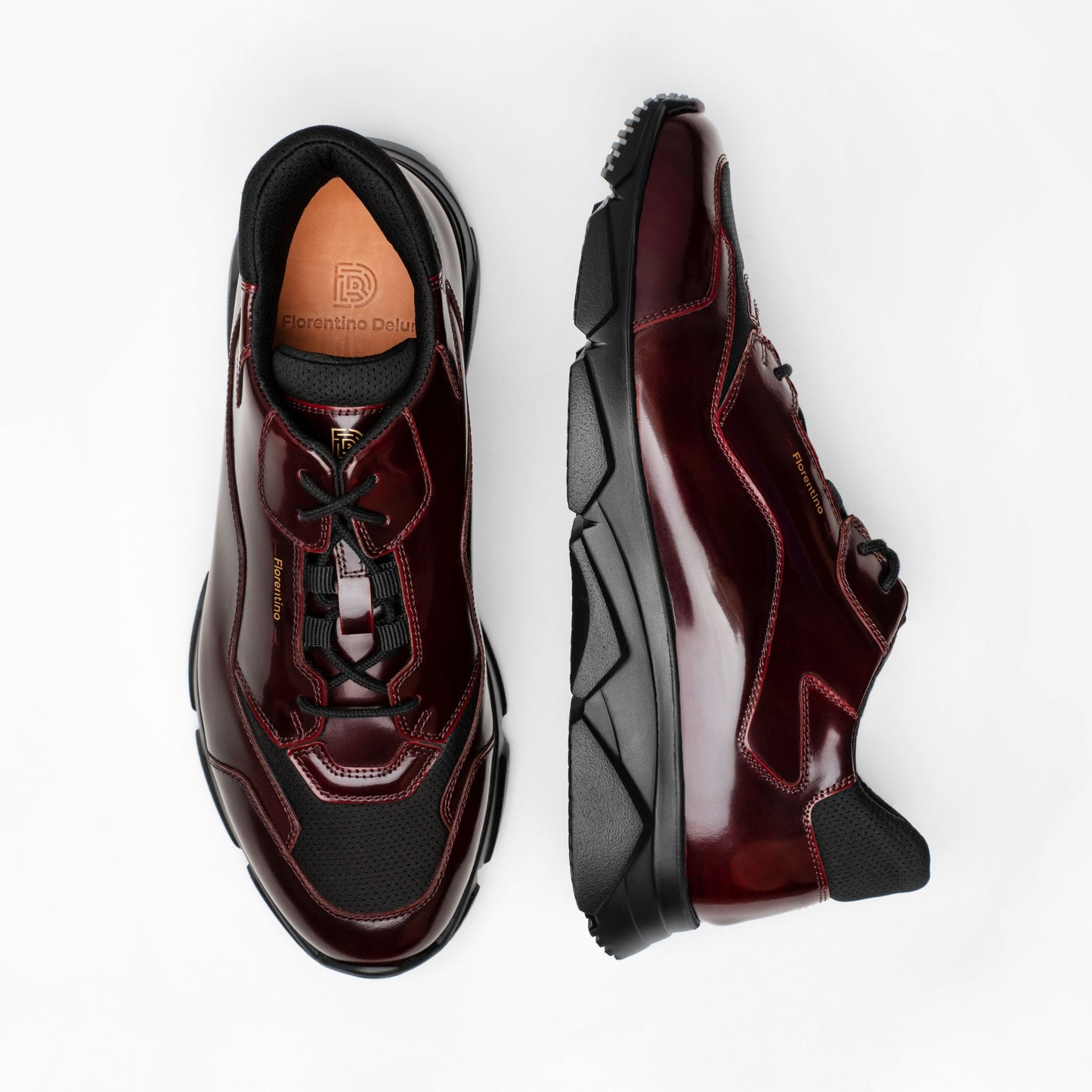 Bordeaux Athletic Sneakers