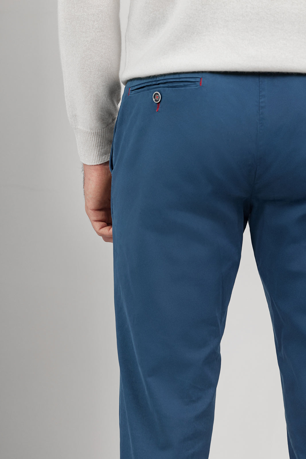 Navy Chinos Trousers