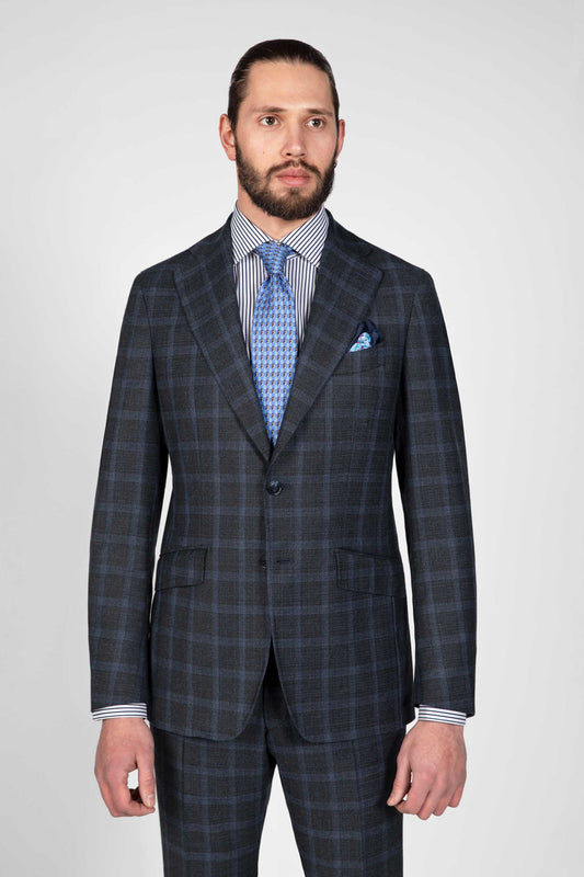 Grey Checked EGO Suit