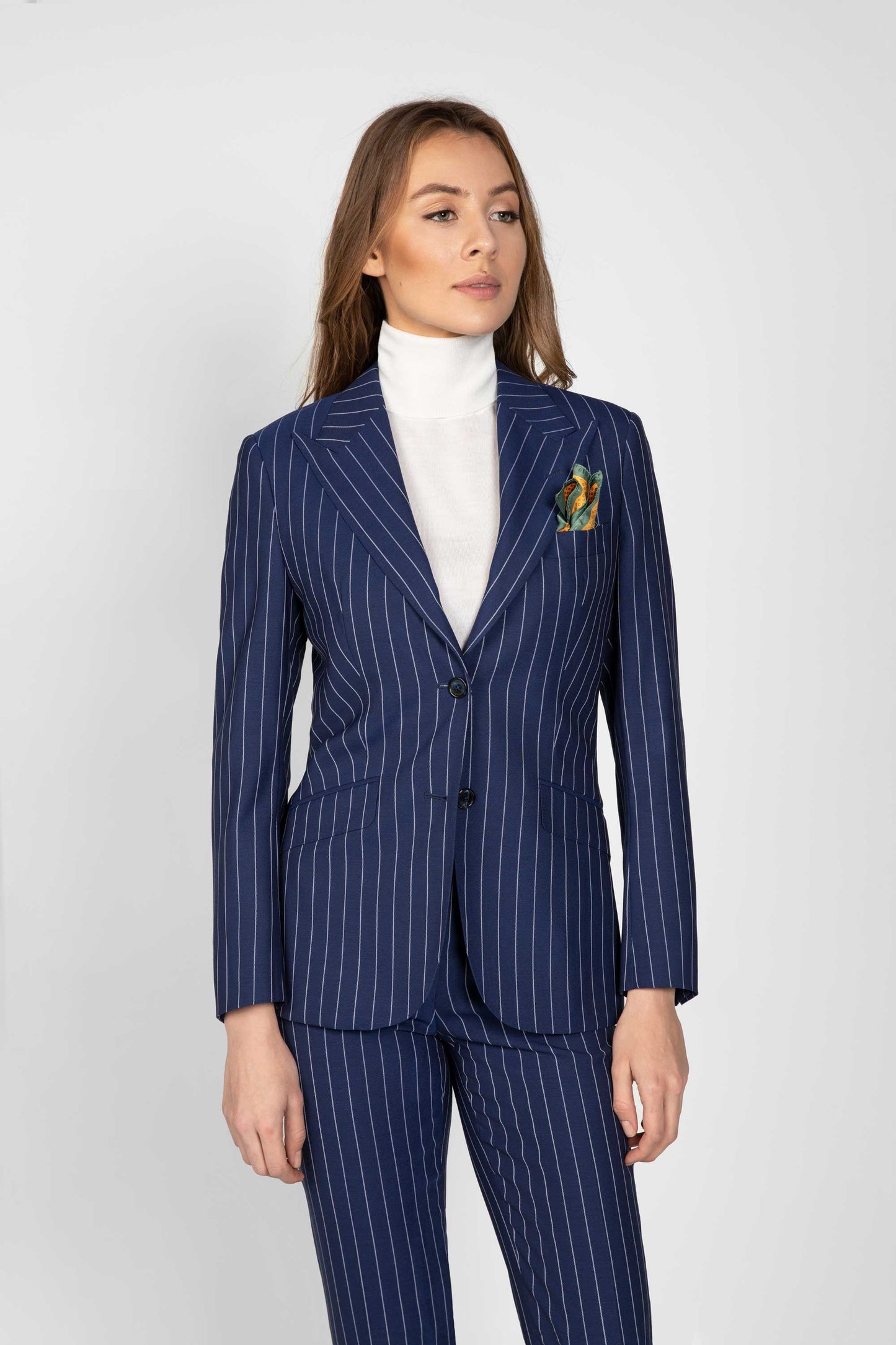 White Stripe Vega Suit