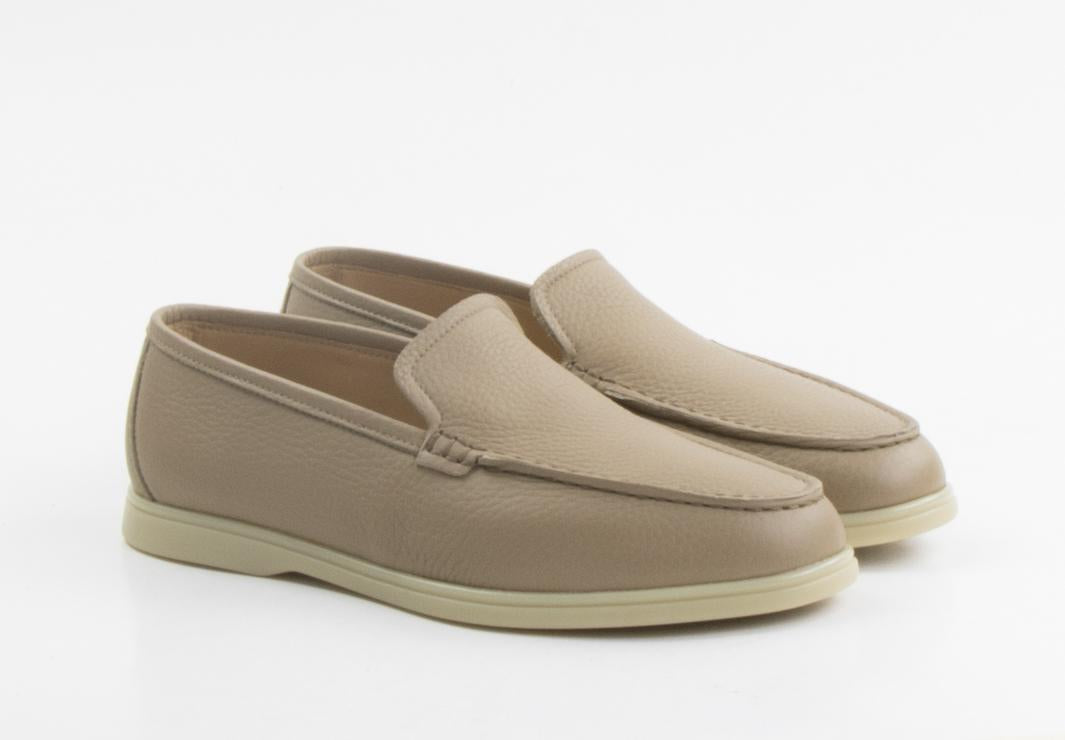 Beige Slip-On Shoes