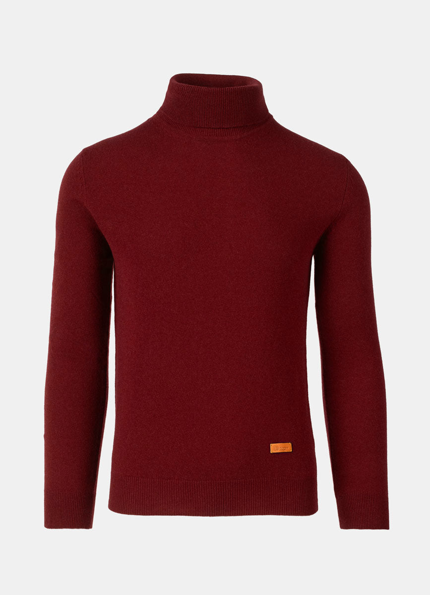 Bordeaux Turtleneck
