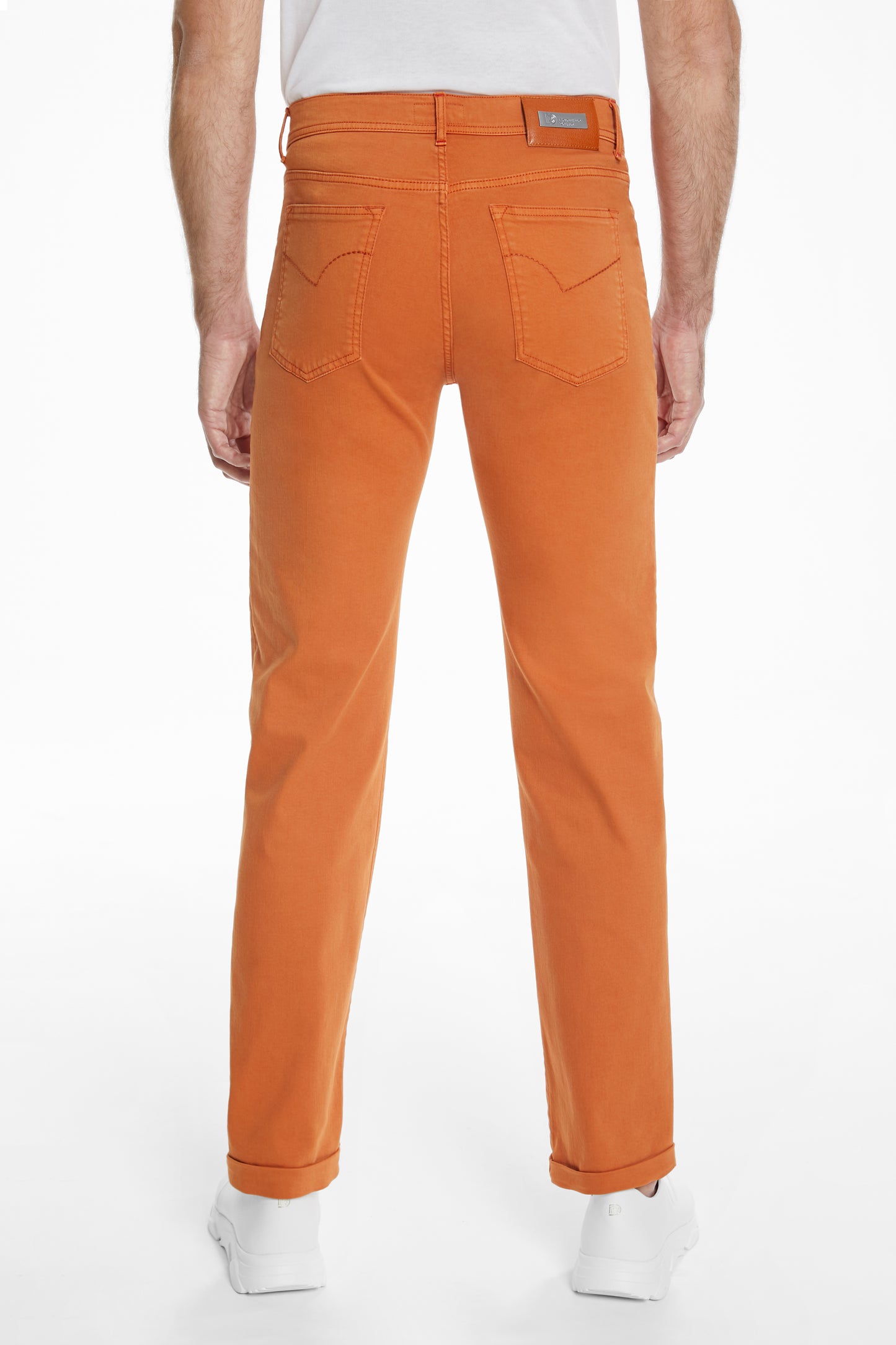 Orange 5-Pocket Trousers