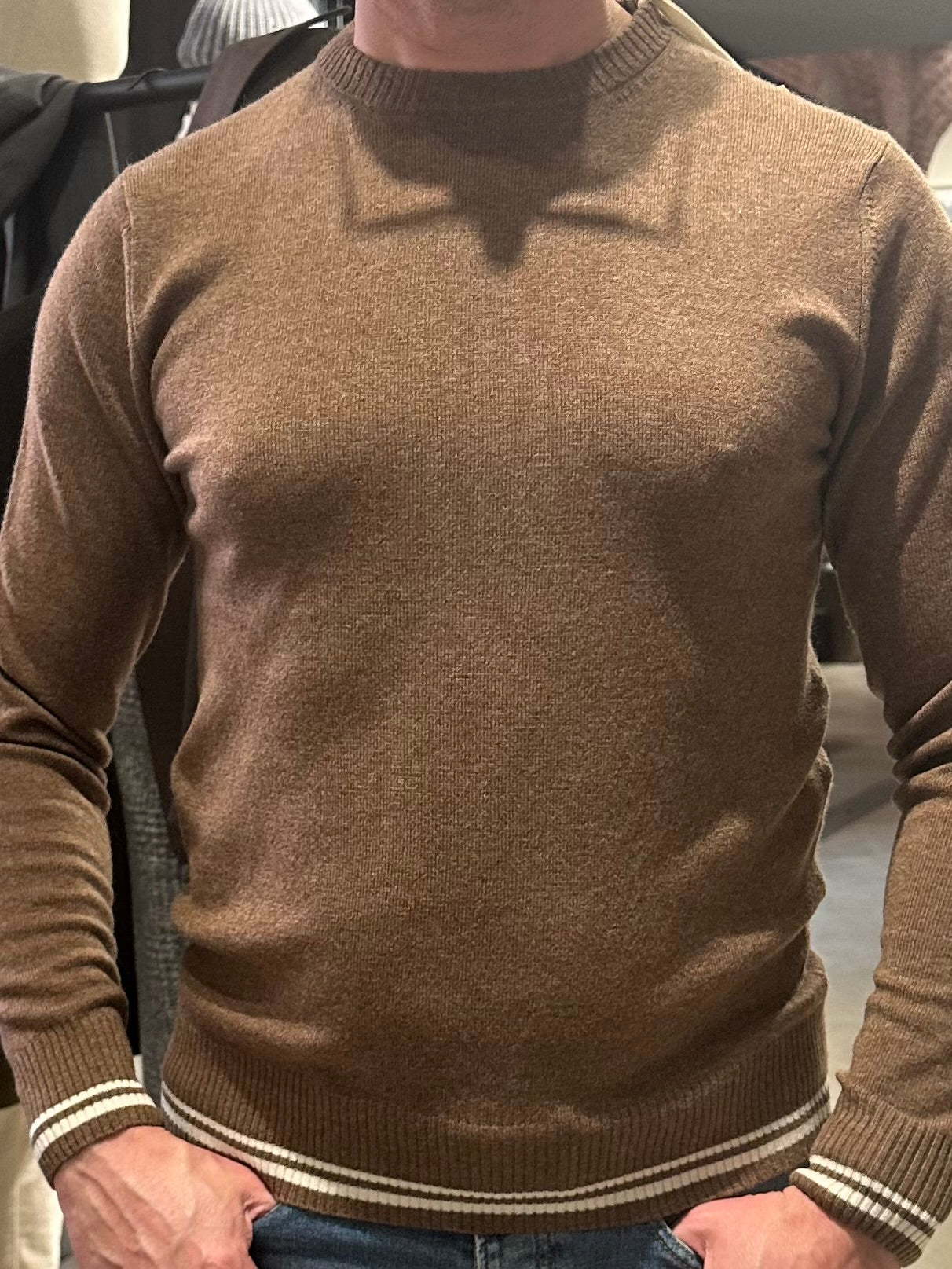 Brown Cashmere Sweaters