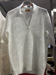 White Polo T-Shirt