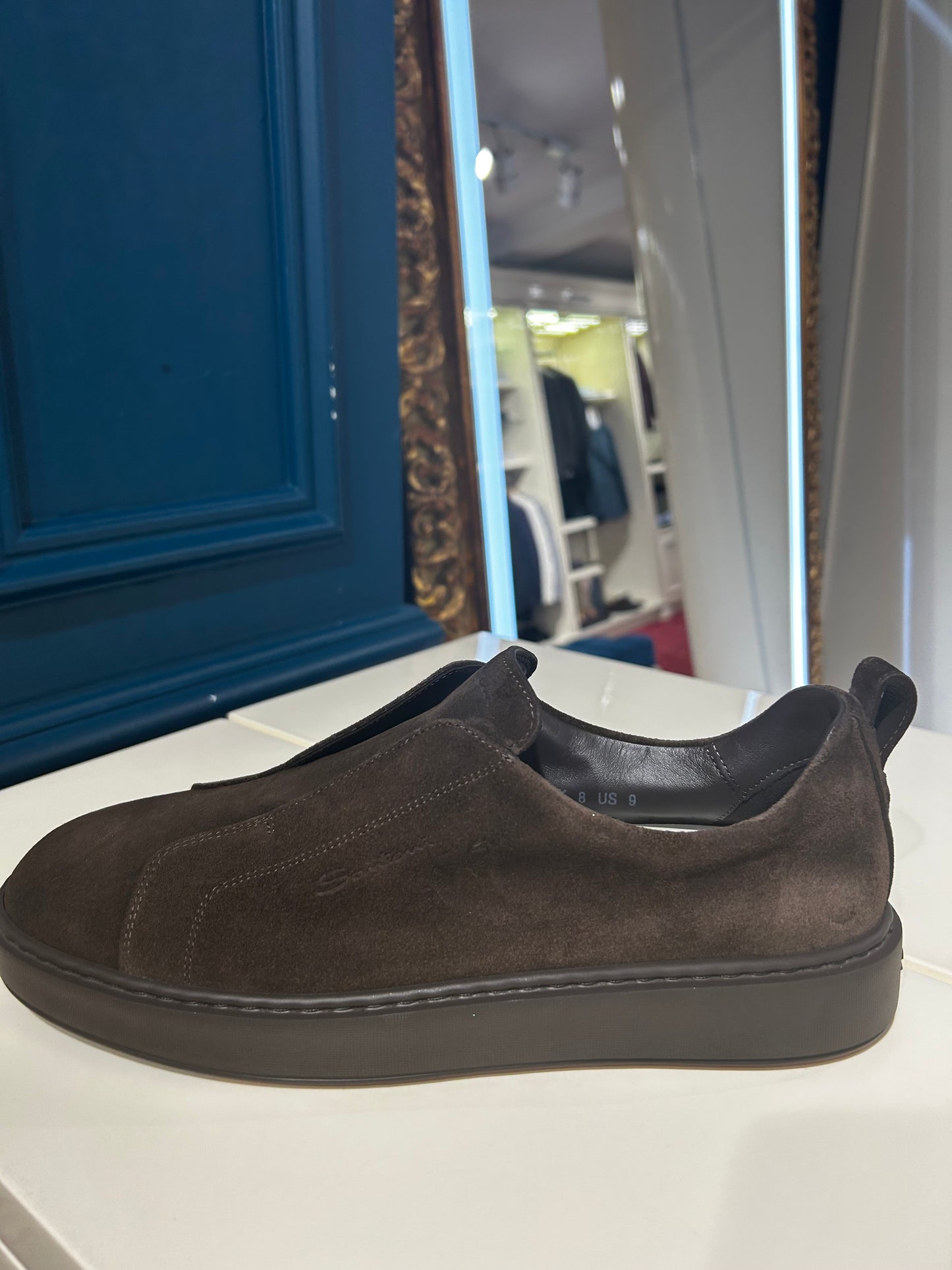 Brown Suede Sneakers