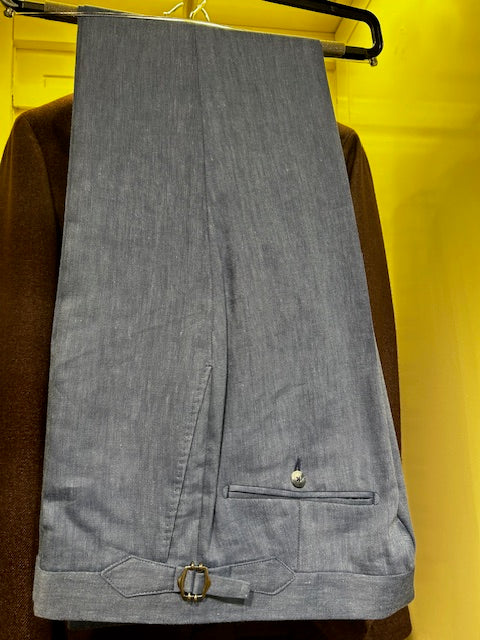 Light Blue Como Trousers