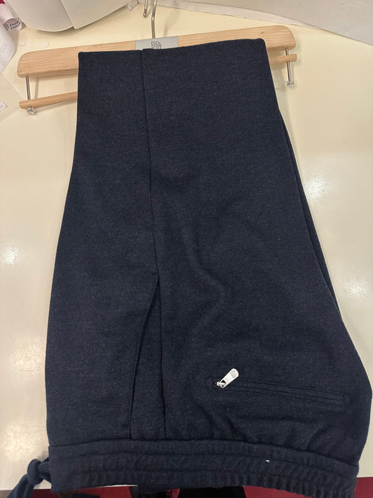 Navy Flexo Jersey Trousers