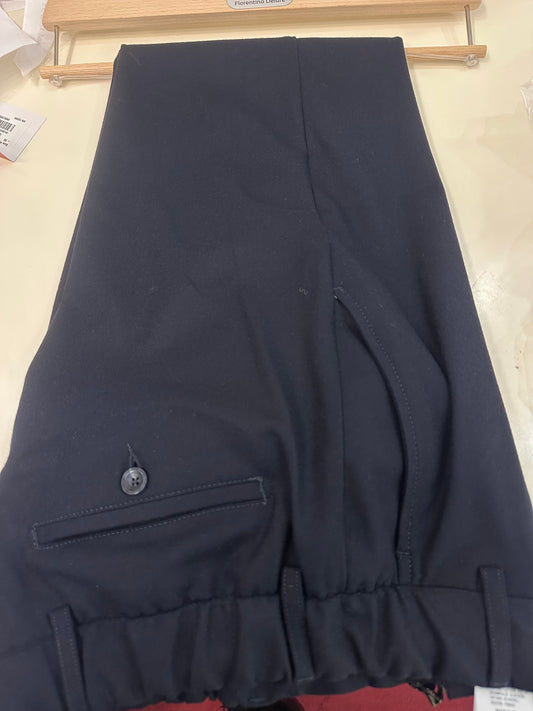Dark Navy Cashmere Flexo Trousers