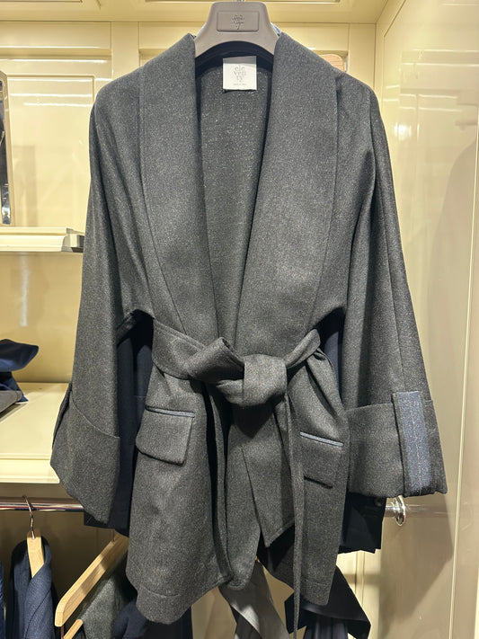 Grey Kimono Jacket