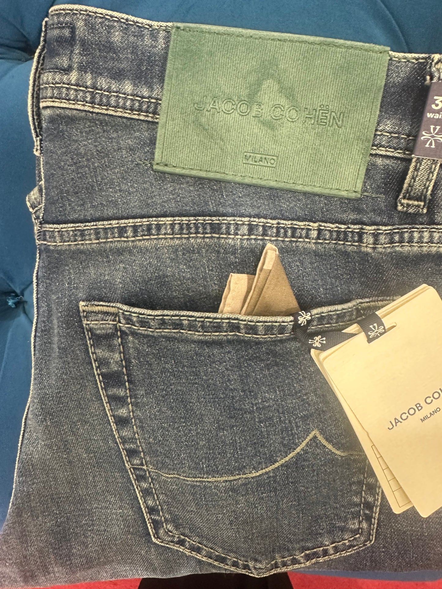 Light Green Denim Jeans