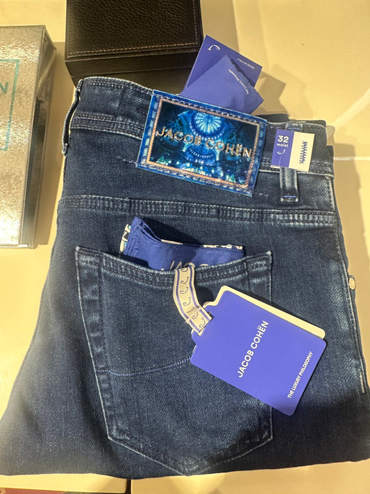 Dark Navy Denim Jeans