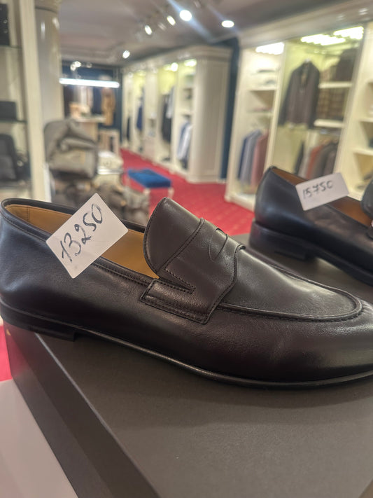 Dark Brawn Lights Nappa Loafers