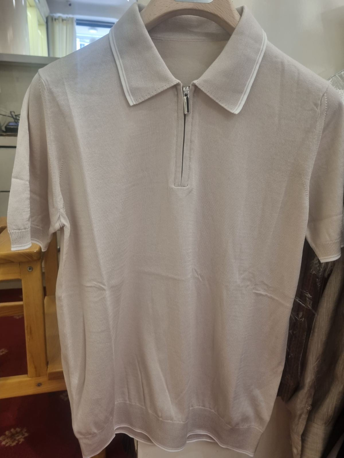 Light Beige Polo