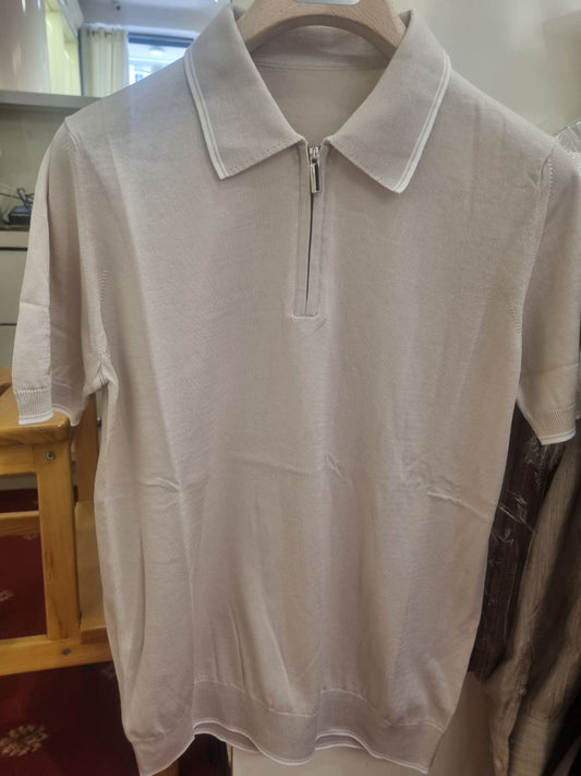Light Beige Polo