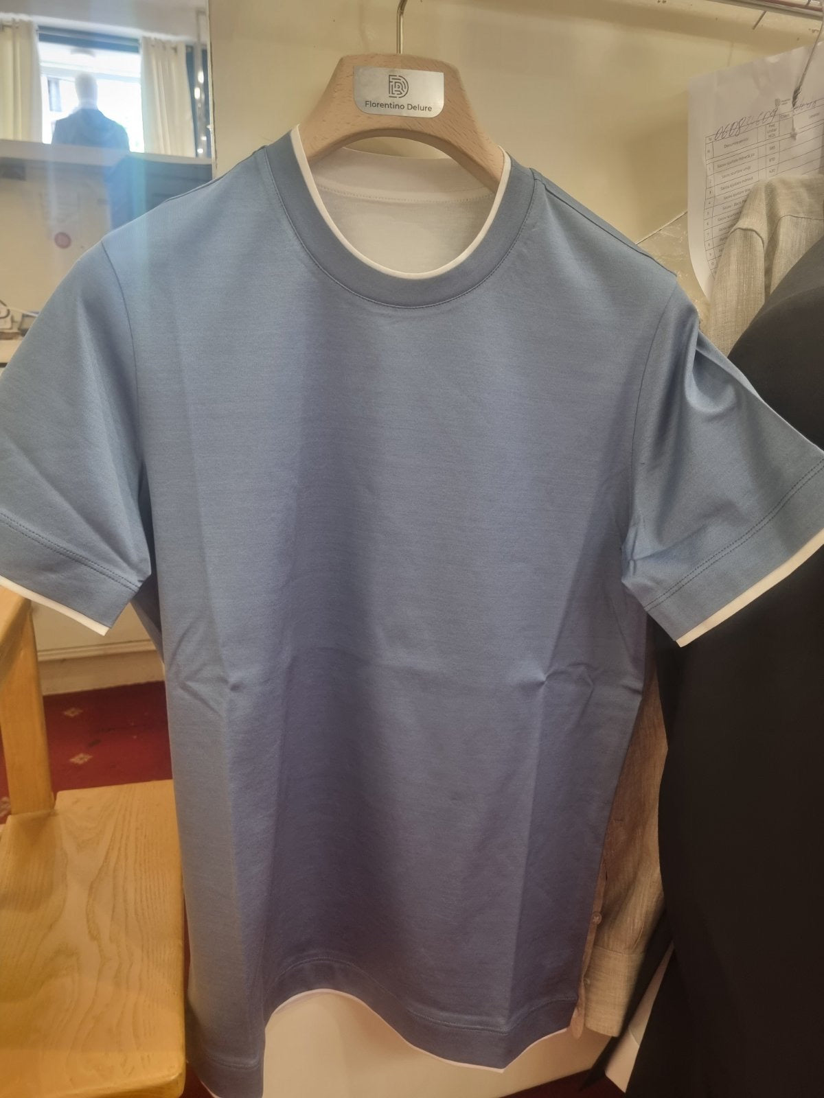 Blue Crewneck T-Shirt