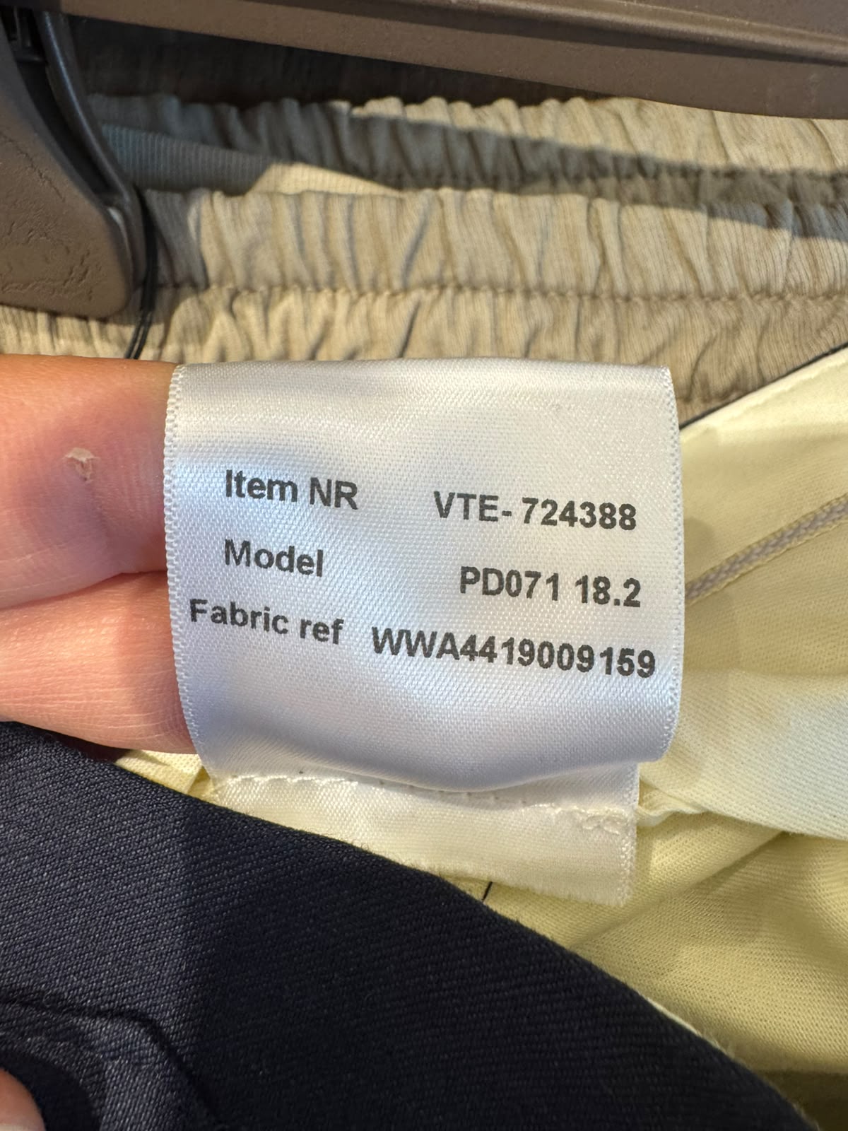 Men's Navy Linen & Virgin Wool Como Trousers