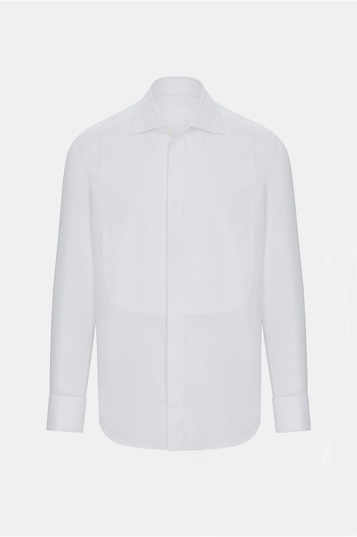 White Plain Tuxedo MTM Shirt