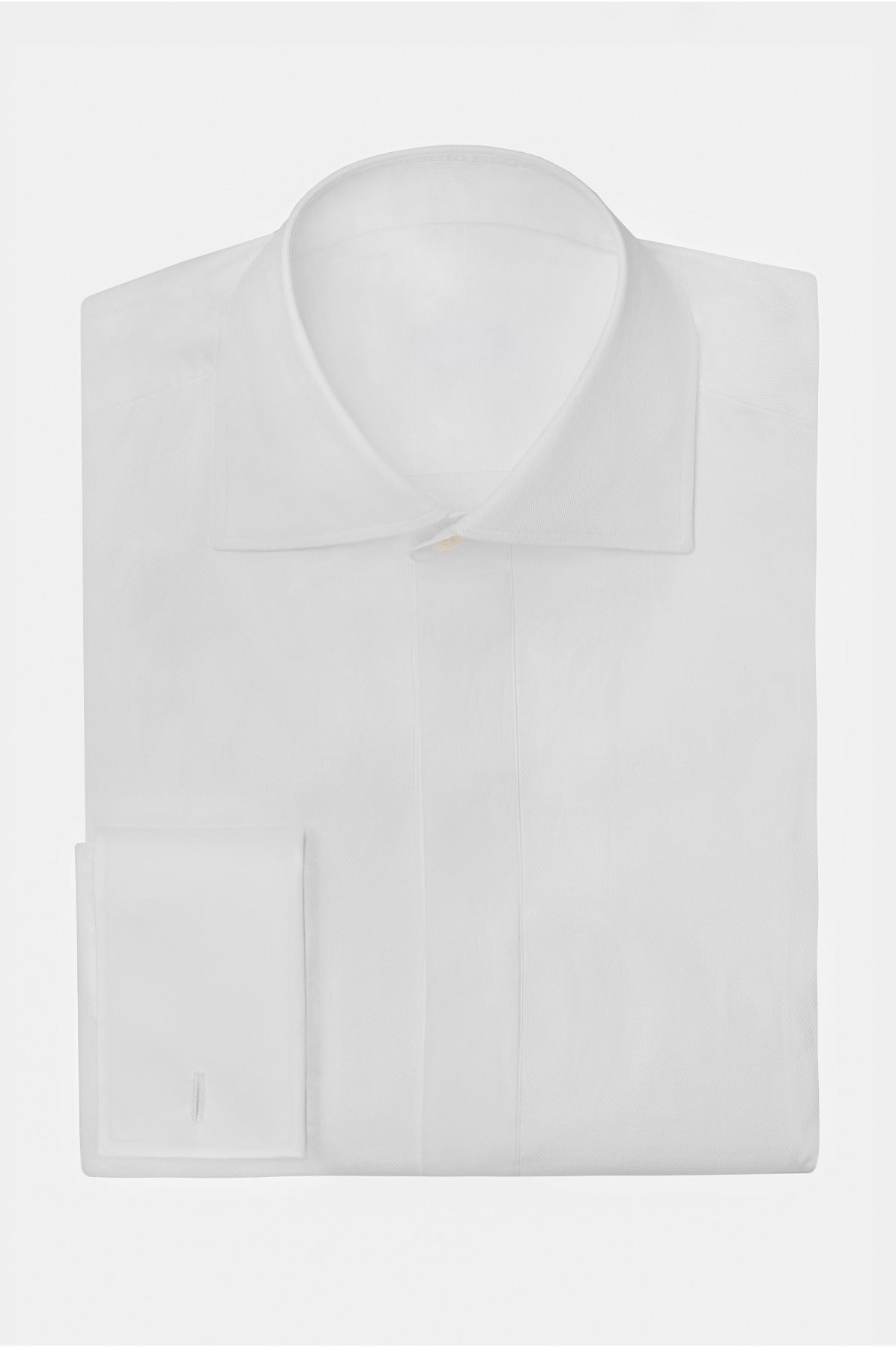 White Plain Tuxedo MTM Shirt
