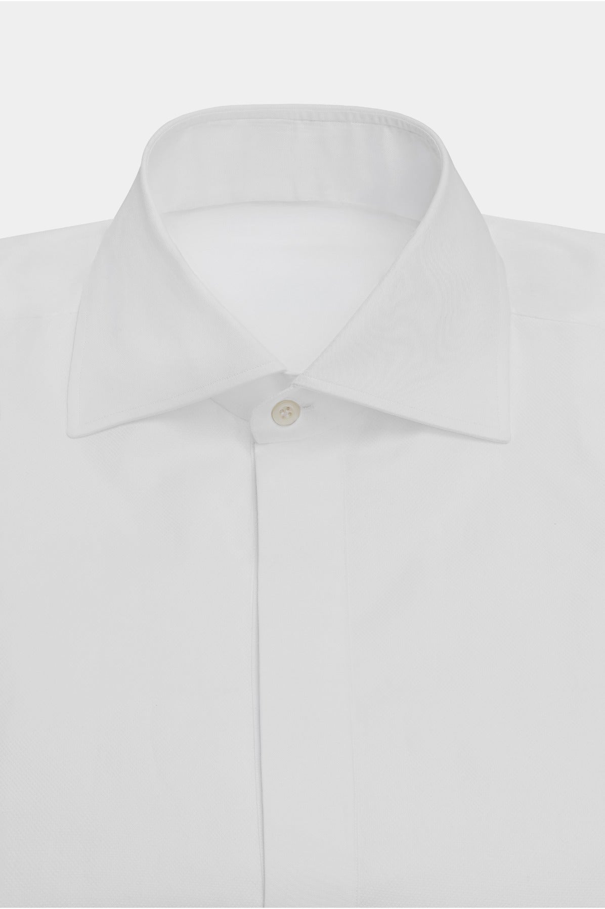 White Plain Tuxedo MTM Shirt