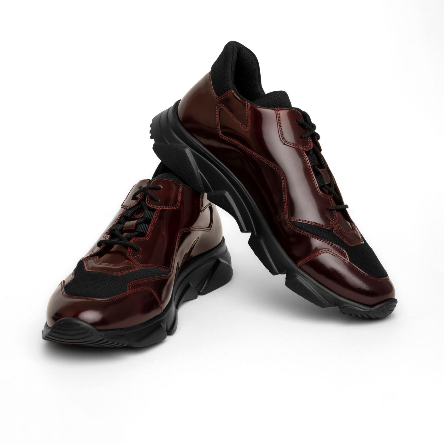 Bordeaux Athletic Sneakers
