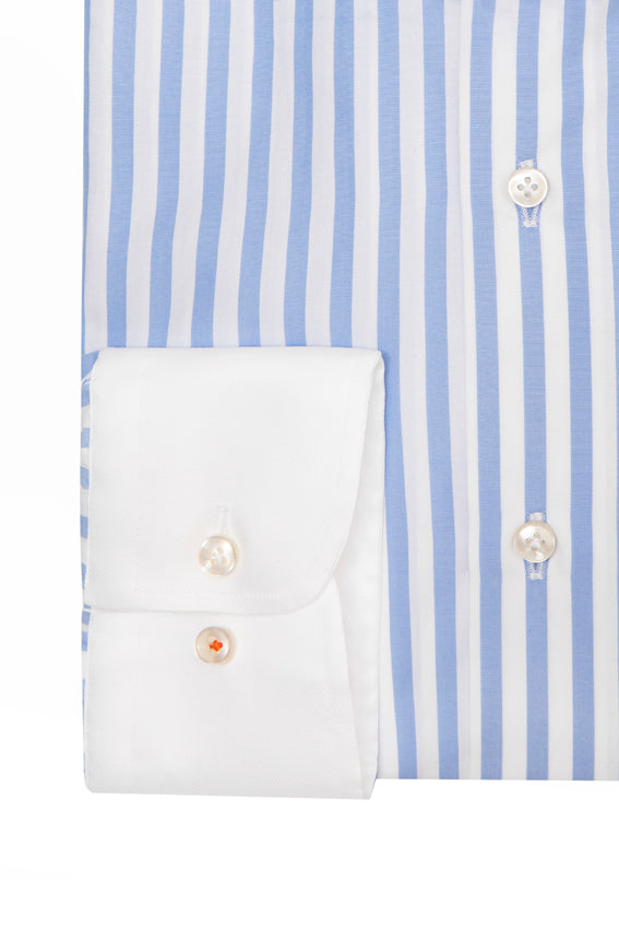 Light Blue Striped Shirt