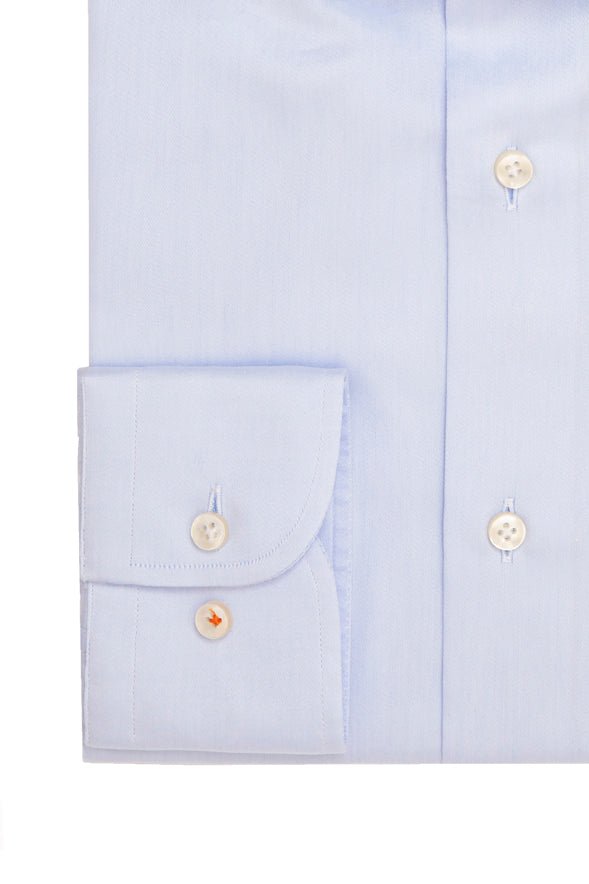 Light Blue Satin Shirt