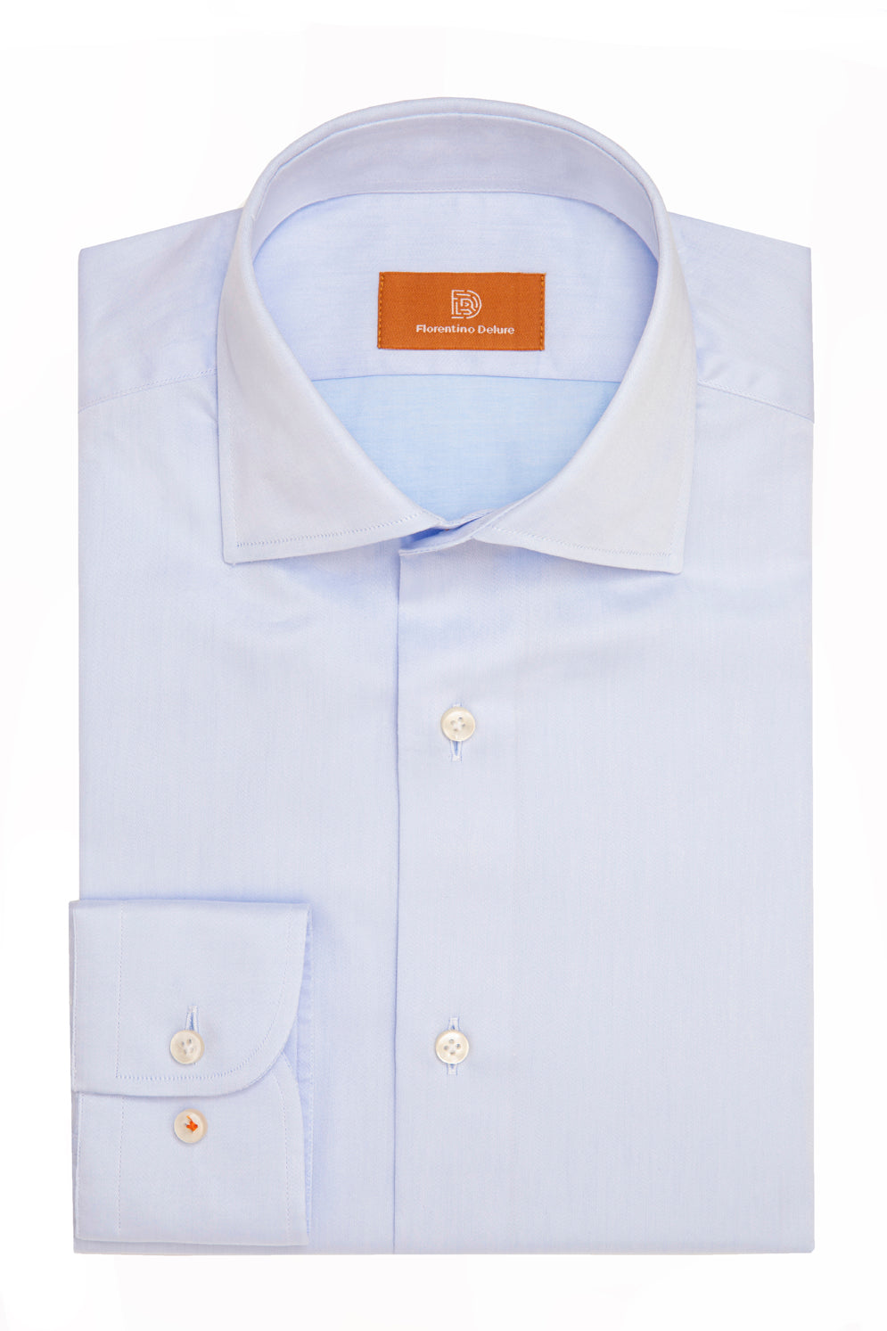 Light Blue Satin Shirt
