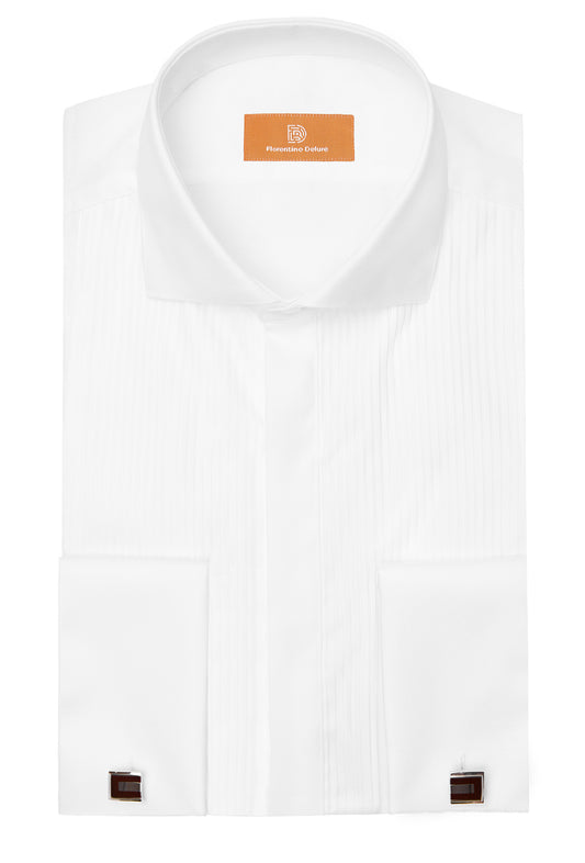 Menswear White Tuxedo Shirt
