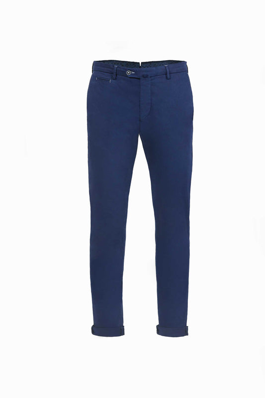 Dark Blue Chinos Trousers