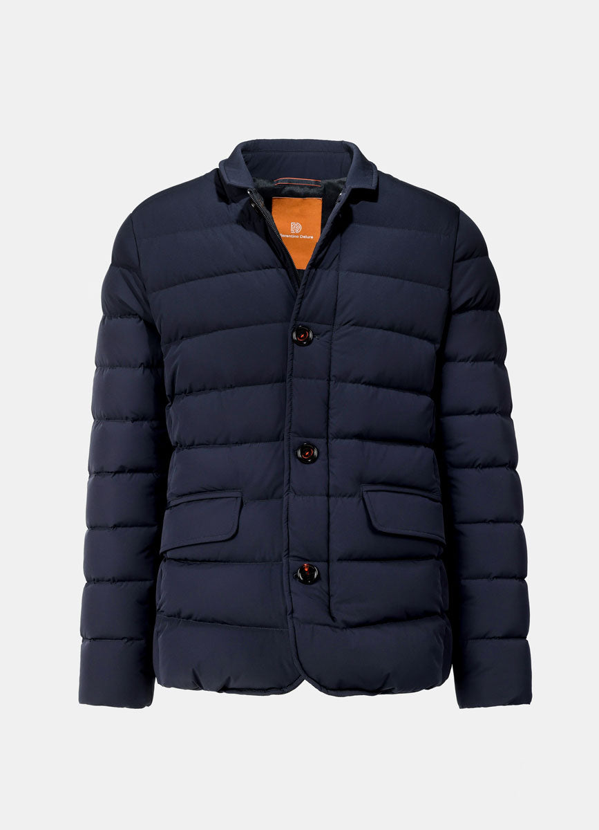 Navy Puffer Jacket