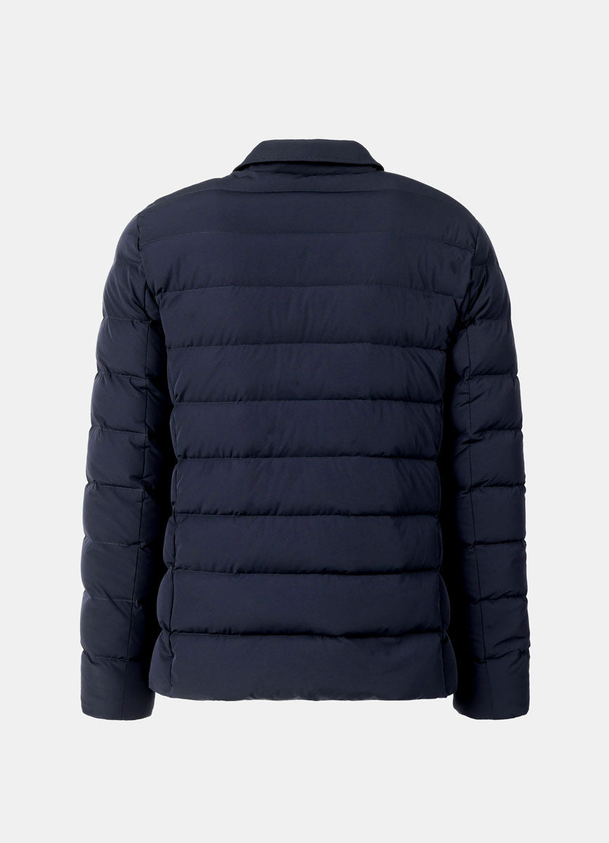 Navy Puffer Jacket