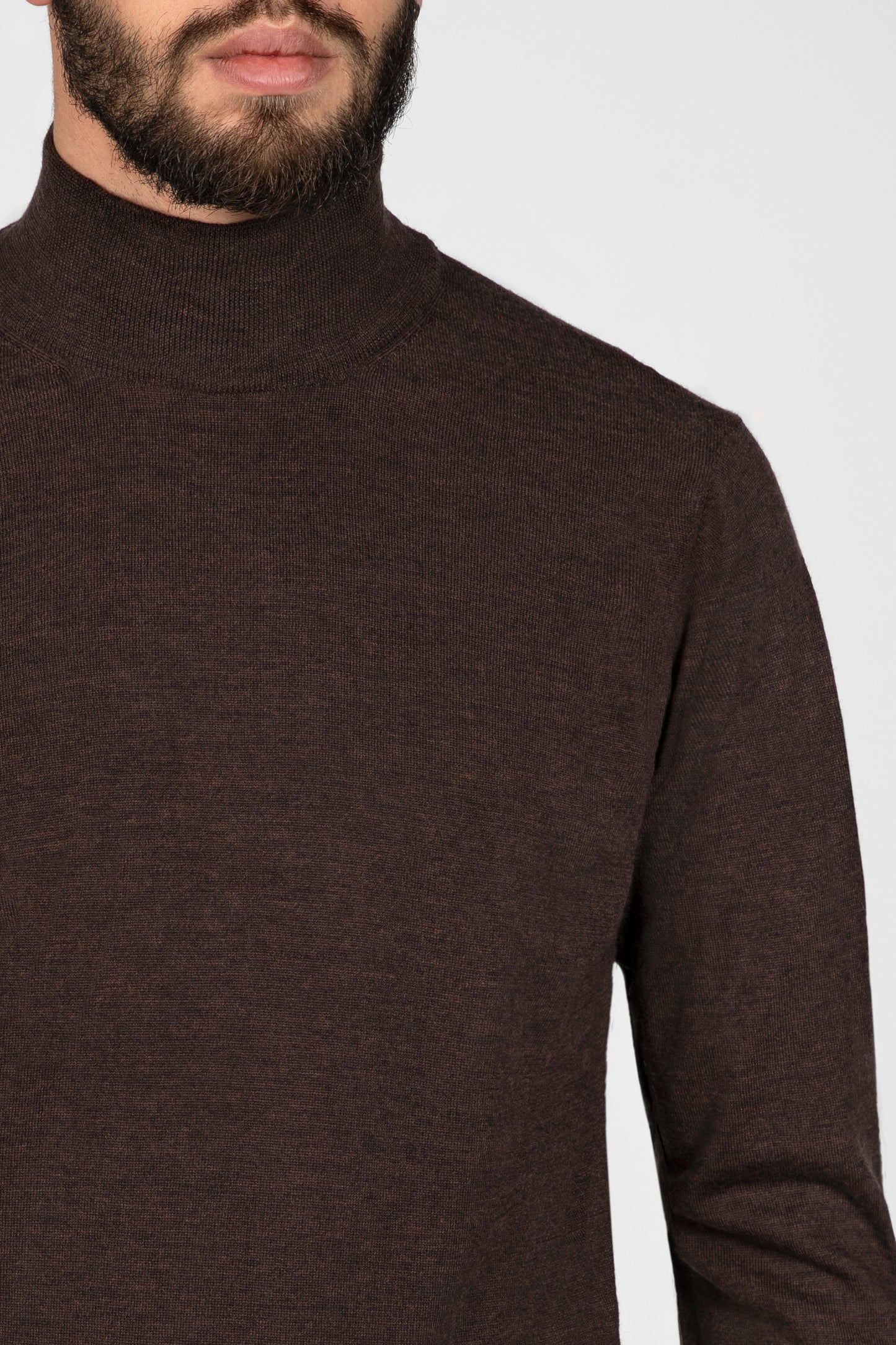 Dark Brown Turtleneck