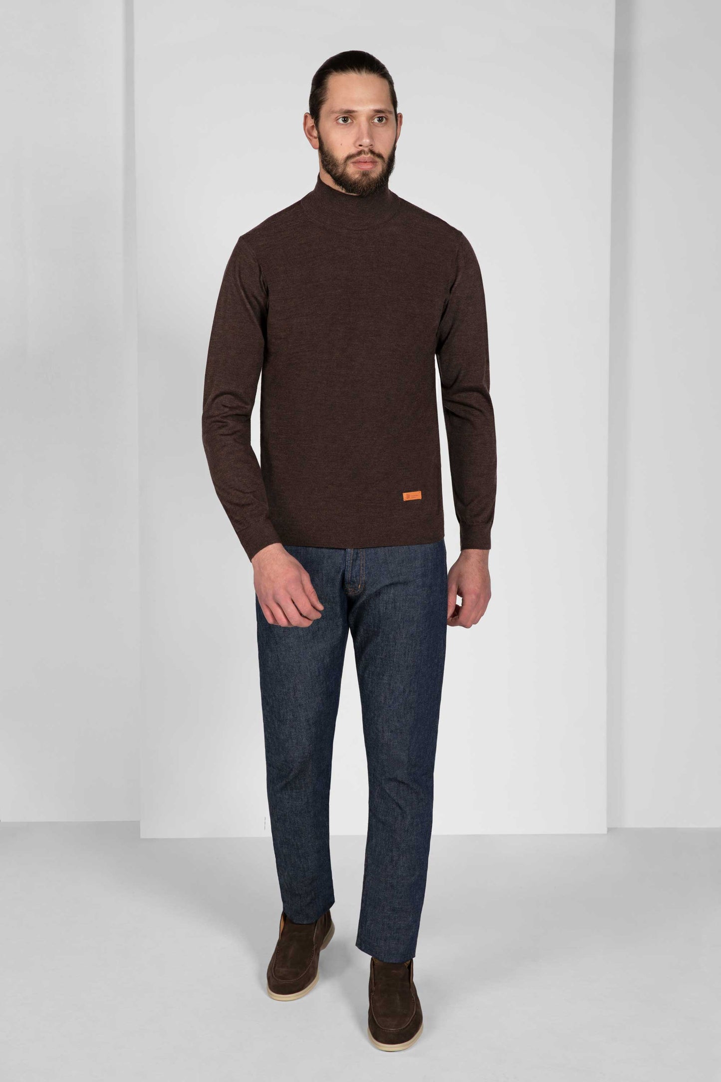 Dark Brown Turtleneck