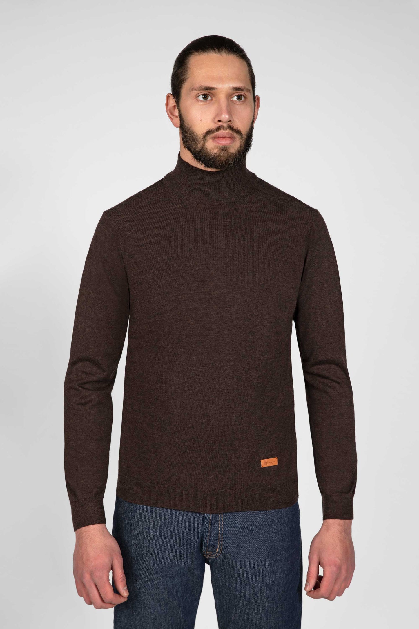 Dark Brown Turtleneck