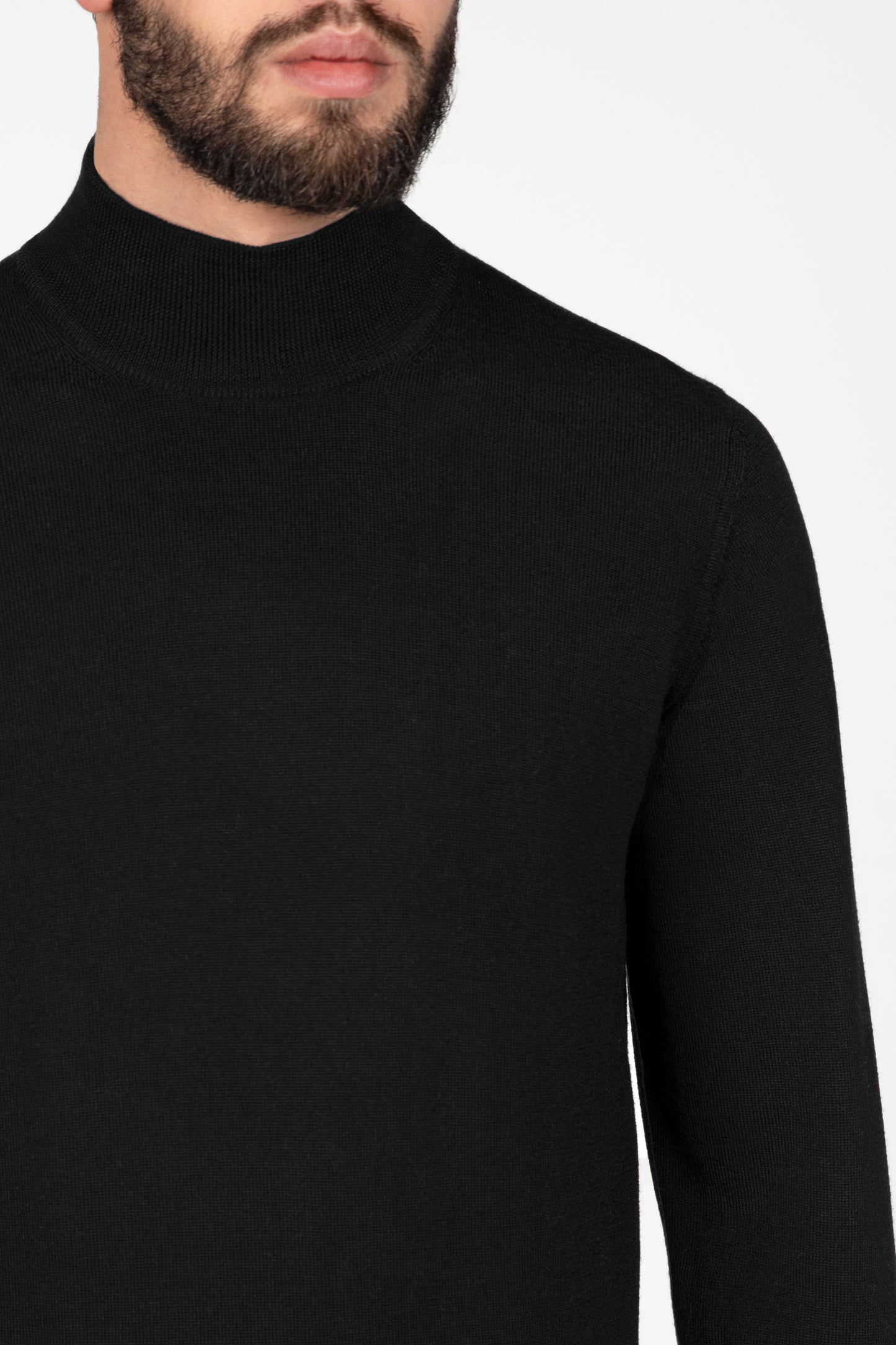 Black Turtleneck