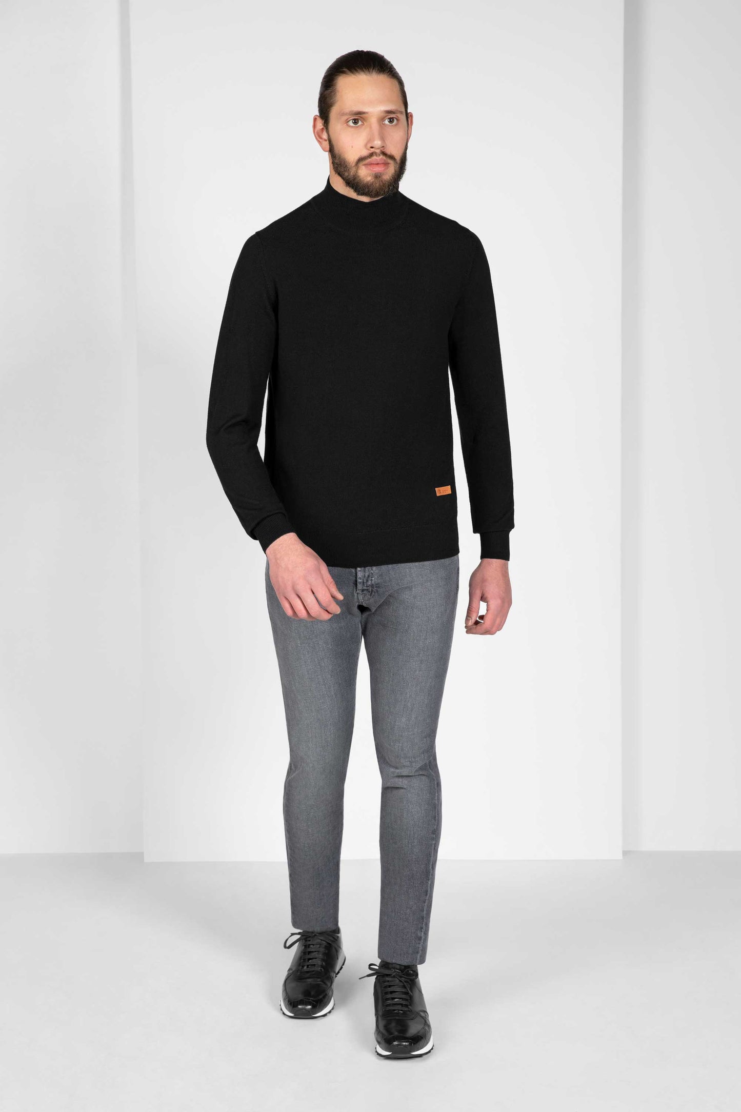 Black Turtleneck