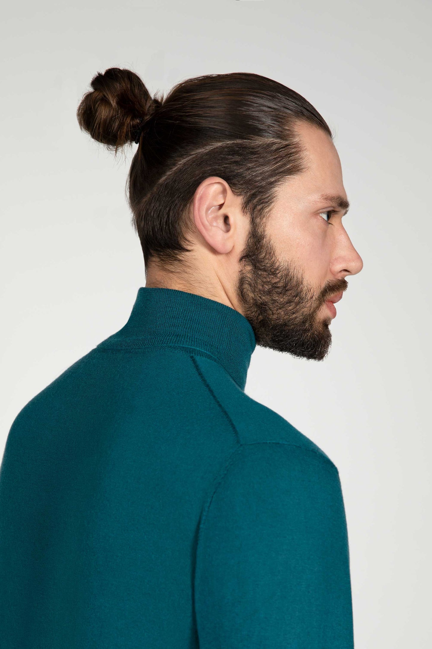Teal Turtleneck