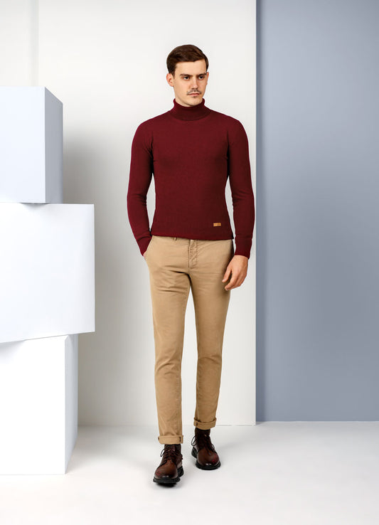 Bordeaux Turtleneck
