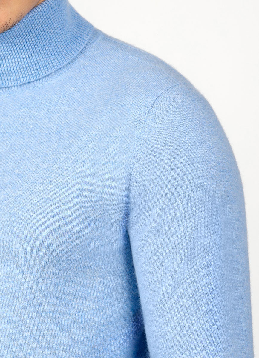 Light Blue Turtleneck