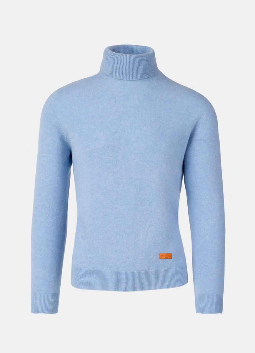 Light Blue Turtleneck