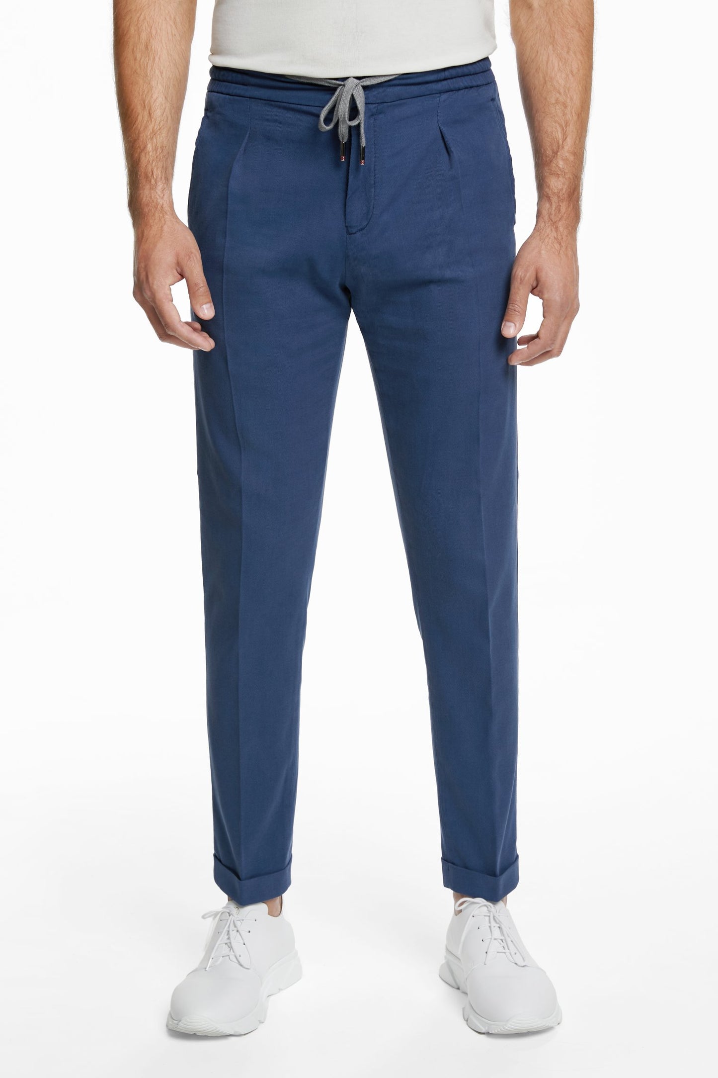 Navy Flexo Trousers
