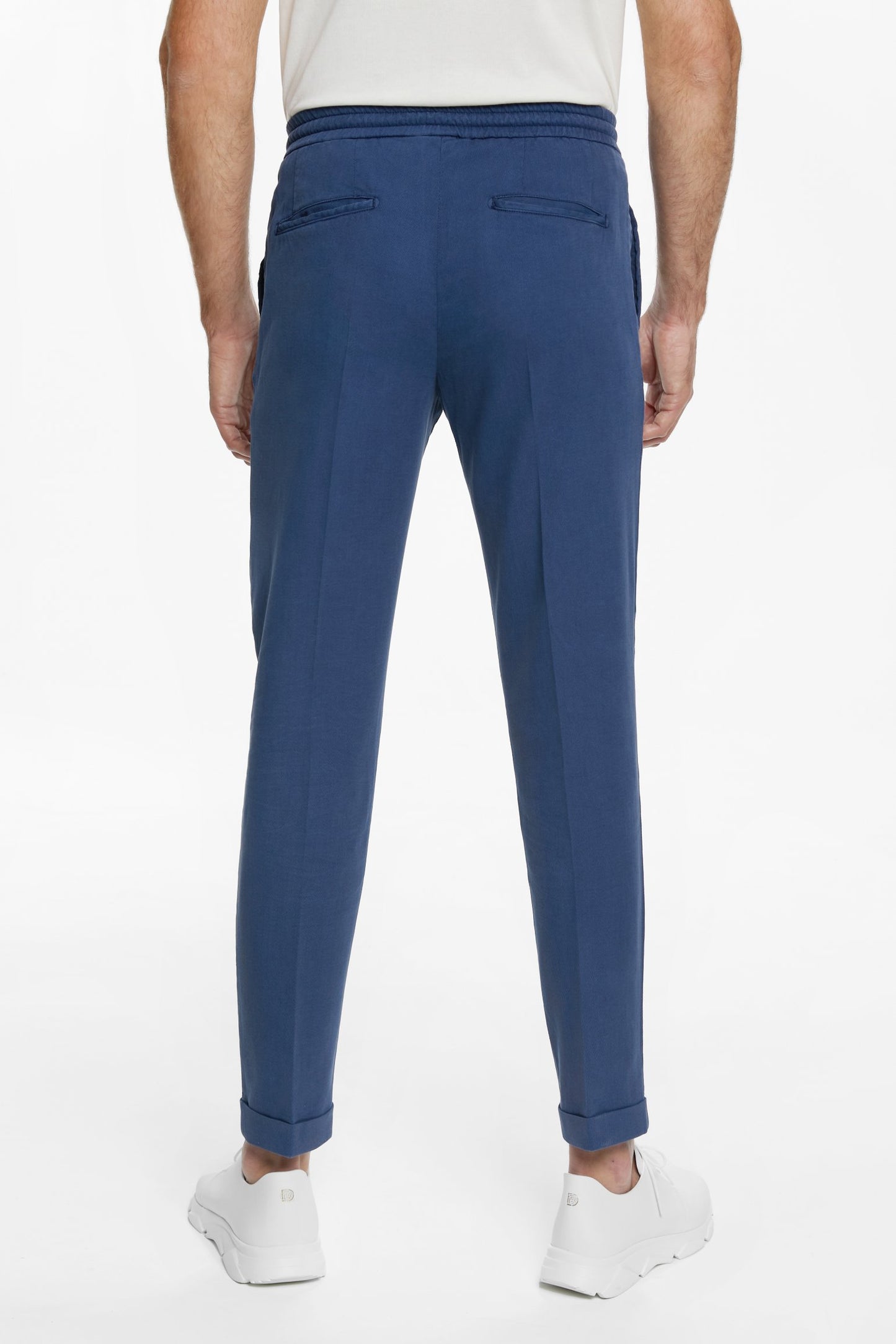 Navy Flexo Trousers
