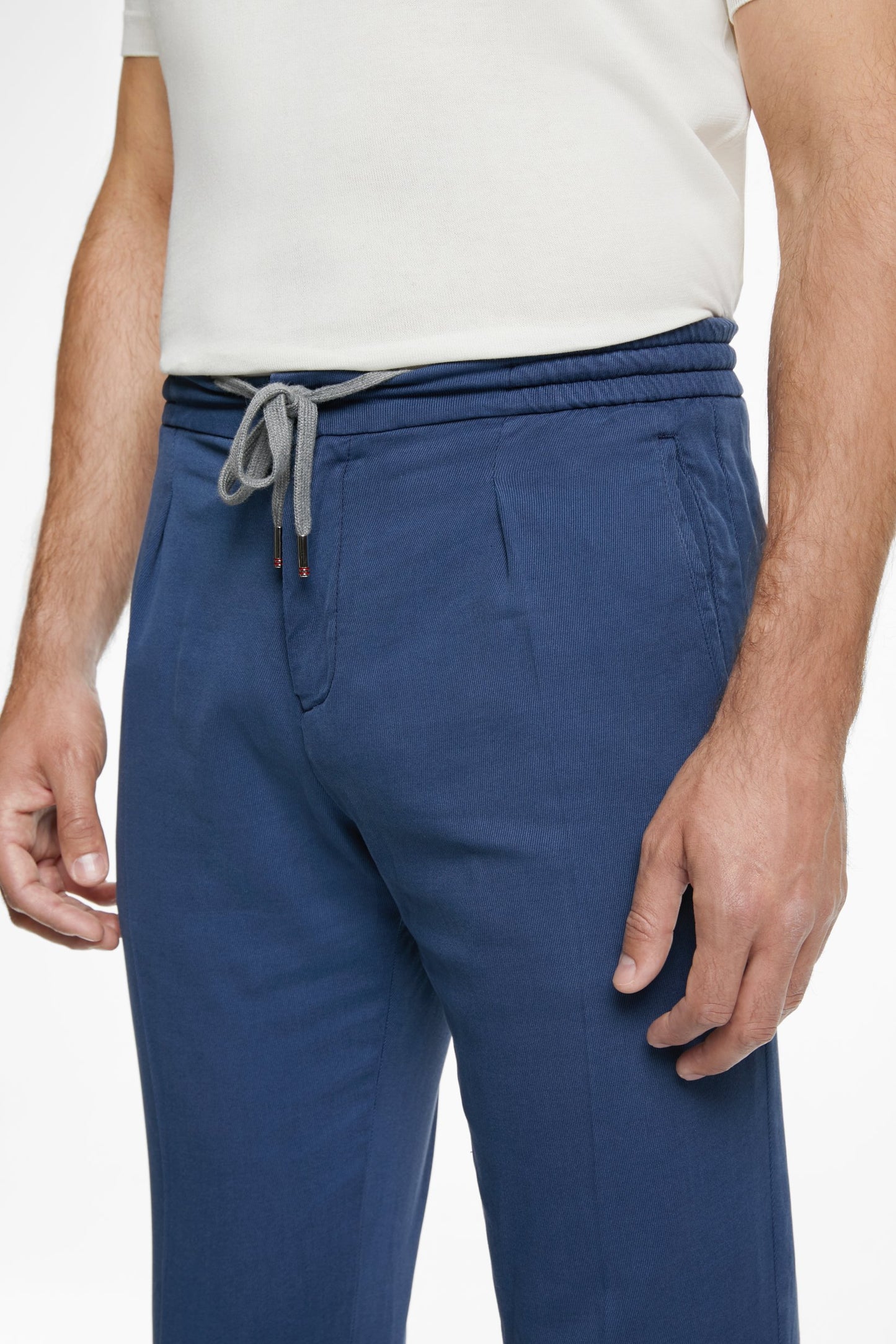 Navy Flexo Trousers