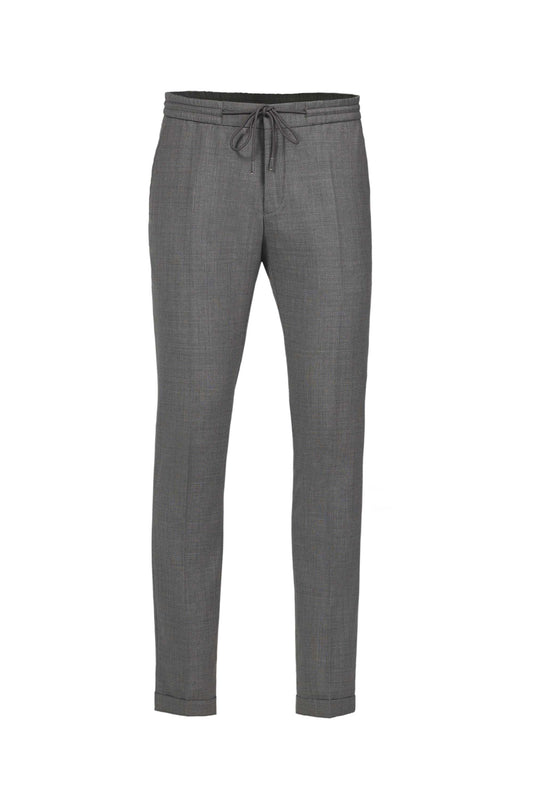 Grey Check FLEXO Trousers
